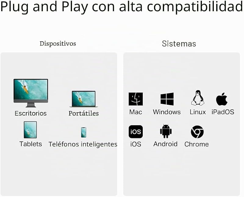 UA430C - Lector de tarjetas USB-C, 5 Gbps, Plug & Play,
