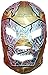 Deportes Martinez Lucha Libre Mexican Wrestling Pro-Fit Lycra Luchador Mask Adult Size (Dr Wagner Golden Silver)