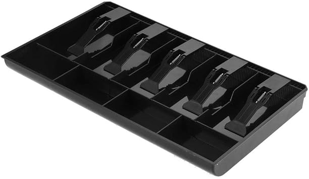 Amazon Com Five Grids Cash Box Cash Drawer Register Insert Tray