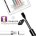 Dreamvasion 2 in 1 iPad Pencil Charger Cable Adapter for Apple Pencil with Lightning Charging Adapter and USB Nylon Braided Charger/Data Cord for iPad Pro 9.7