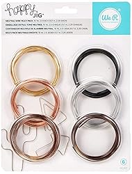 We R Memory Keepers Happy Jig Color Wire 6/Pkg