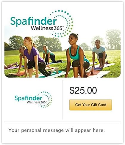 Spafinder Wellness 365 Exercise Gift Cards - E-mail Delivery