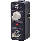 SONICAKE Bitcrusher Guitar Pedal Wave Crush Bitcrush Digital Bitcrusher Reducer Guitar Effects Pedal Synth Synthesizer LoFi True Bypass