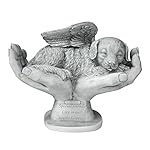 Design Toscano In God's Hands Dog Memorial Statue