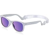 Nacuwa Baby Sunglasses - 100% UV Proof Sunglasses for Baby, Toddler, Kids - Ages 0-2 Years - Case and Pouch included