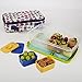 Fit & Fresh Insulated Bento Box Lunch Kit, Hoot Owls