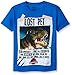 Jurassic Park Big Boys' Short Sleeve T-Shirt Shirt, Royal, Small/8