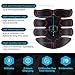 Abs Stimulator, EMS Muscle Trainer, with 12pcs Extra Gel Pad – LCD Display, USB Rechargeable Fitness Belts Equipment with Storage Bag for Women Men Abdominal Work Out, Office, Home Gym Gearthumb 1