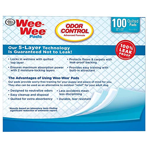 Wee-Wee Puppy Training Pee Pads 100-Count 22