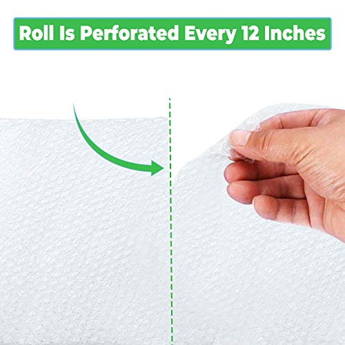 Air-Bubble-Cushioning-Wrap-Roll-for-Heavy-Duty-Packing-12-Inch-x-72-Feet-Total-Perforated-Every-12-2-Pack-36-Each-Roll-30-Fragile-Stickers-Included