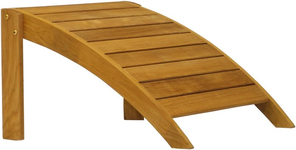 Three Birds Casual Adirondack Footstool, Teak