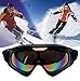 Minalo UV Protection Outdoor Sports Ski Glasses CS Army Tactical Military Goggles Windproof Snowmobile Bicycle Motorcycle Protective Glasses Ski Goggles