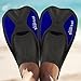 Snorkeling Swim Fins featuring Short Blade Dive-Tech | Compact design made for Travel. Powerful Snorkel Fins for Swimming. Ultra Comfortable Snorkeling Gear and Flippers by Easy Snorkel