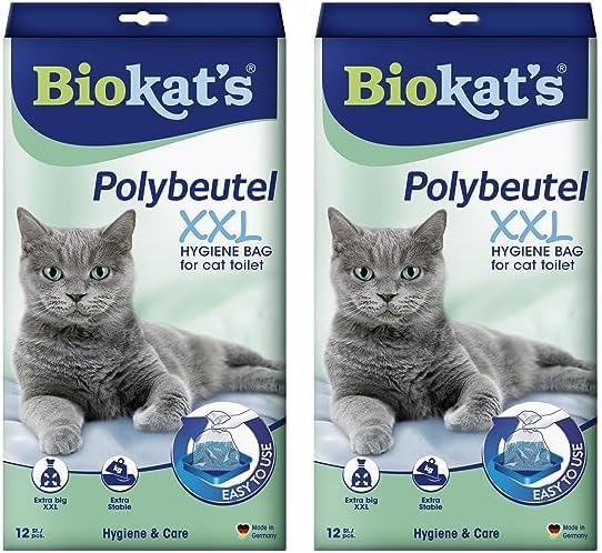 Biokat’s Polybags XXL Cat Litter Tray Liner Bags 12 Pack