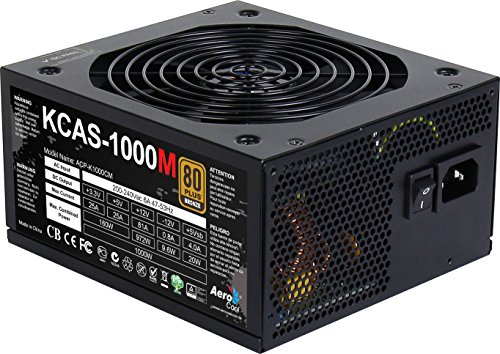 AeroCool-KCAS-1000W-80Plus-Bronze-Noise-Reducing-Components-Black