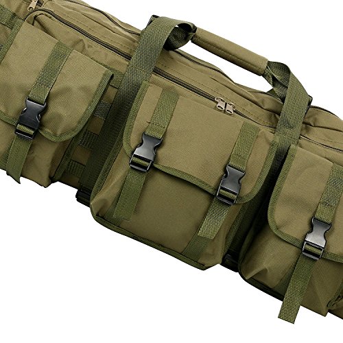 YaeTact Dual Rifle Bag Double Carbine Gun Case Backpack Tactical MOLLE 36"