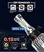 Alla Lighting New CSP Xtremely Bright LED Headlight Bulbs w/ High Power 8000Lm 6000K White Lamps ( H10 9145 )