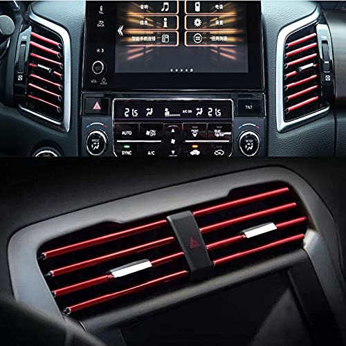 10/50pcs Car Air Conditioner Vent Outlet Trim Strip U Shape - View #2