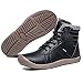 JIASUQI Men's Outdoor Winter Snow Boots Ankle Fur Lining Warm Booties