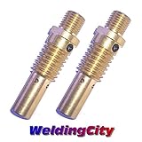 2 Gas Diffusers 52 for Lincoln Magnum and Tweco #2/#3 MIG Welding Guns