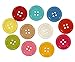 250 Piece Value Pack of Assorted Buttons - Perfect for Kids Arts and Crafts, DIY Gifts and Homemade Jewelry
