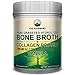 Vanilla Hydrolyzed Bone Broth Collagen Protein Peptides Powder by Peak Performance. Contains All 3 Collagen Types 1, 2, and 3. Pure Pasture, Raised Grass Fed, Paleo Friendly, Gluten Free