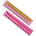 Silicone Fondant Twist Rope Molds, Fritter-Shaped, FineGood 2 Pack Sugar Paste Kitchen Tools Cake Decorating - Pink