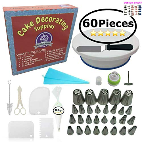 Cake decorating supplies - (60pcs special cake decorati…