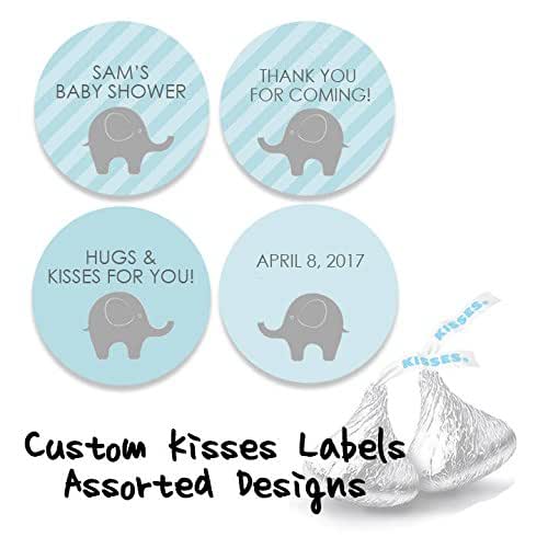 Amazon PERSONALIZED Hershey Kisses Labels Baby Shower Stickers