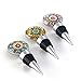 Sunbright Wine Bottle Stoppers for Gifts, Bar, Holiday Party, Wedding, Set of 3 - Gift Box Packing