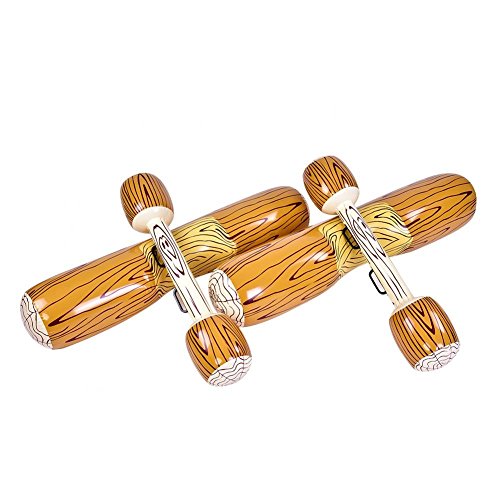 inflatable battle logs