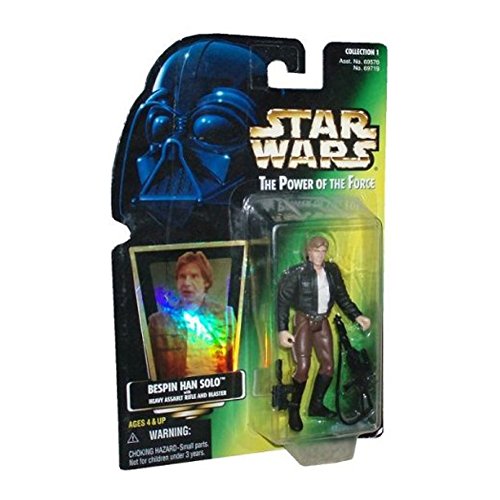 Star Wars, The Power of the Force, Bespin Han Solo Action Figure, 3.75 Inches