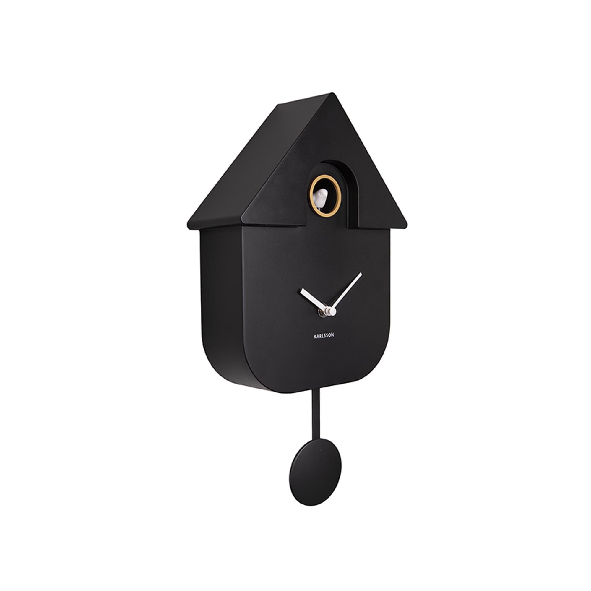 Karlsson Cuckoo House Cuckoo Clock - Black