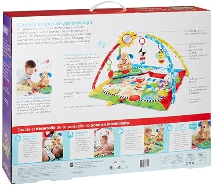 gimnasio rie y aprende fisher price