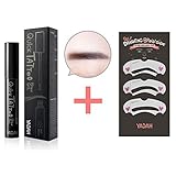 [YADAH] Quick Tattoo Eye Brow Gel #03. Ash Brown + Eyebrow Guide SET