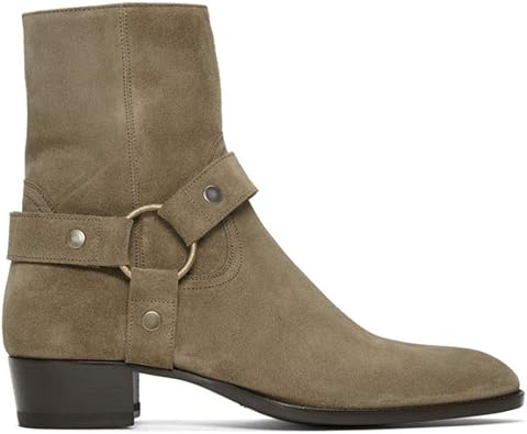 wyatt suede harness boots