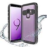 XBK Samsung Galaxy S9 Case, Waterproof Case with Built-in Screen Protector, Full-Body Rugged Resistant Protective Hard Cover Case for Galaxy S9 (2018)