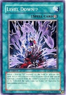 Yu-Gi-Oh! - Level Down!? (CDIP-EN046) - Cyberdark Impact - 1st Edition - Common