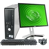 Dell Optiplex Intel Core Duo 1800 MHz, 1 Terabyte Serial ATA HDD, New 4096mb Ram Memory, DVD ROM, Genuine Windows 7 Home Premium 32 Bit + 17