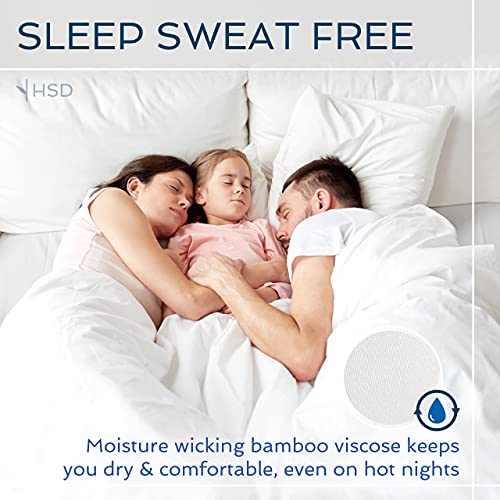 Hotel Sheets Direct 100 Viscose Derived from Bamboo Sheets King
