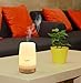 AUKEY Essential Oil Diffuser, 100ml Frosted Glass Ultrasonic Diffuser for Aromatherpay with Color Changing LED Lights and Auto Shut-off
