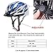CCTRO Adult Cycling Bike Helmet, Eco-Friendly Adjustable Trinity Men Women Mountain Bicycle Road Bike Helmet Safety Protection