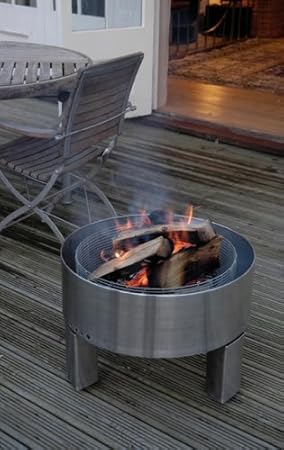 Revolver Firepit Amazon Co Uk Garden Outdoors