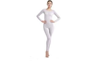Full Bodysuit Womens Long Sleeve One Piece Jumpsuit Spandex Zentai Unitard