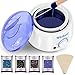 Wokaar Wax Warmer Hair Removal Waxing Kit with 4 Hard Wax Beans and 10 Wax Applicator Sticks