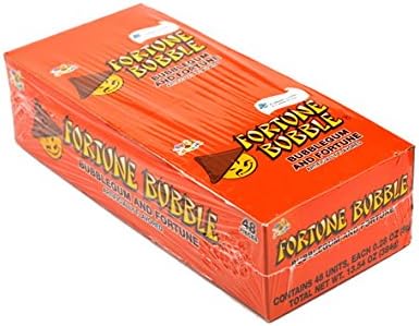 Fortune Bubble Bubble Gum & Fortune - 48 / Box