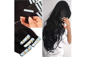 ShowJarlly Tape in Hair Extensions Human Hair