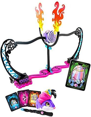 Amazing Zhu's High Wire with Magicain Card and Magician Pet Madame Zhudiac