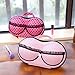 Yonger Underwear Lingerie Bra Case Storage Travel Bag Lingerie Bag for Silica gel Bra Pink