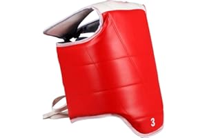 Boxing Chest Guard, Traditional Taekwondo Chest Guard Kickboxing MMA Muay Thai Body Protector Karate Chest Guard